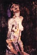 Amedeo Modigliani Suffering Nude painting